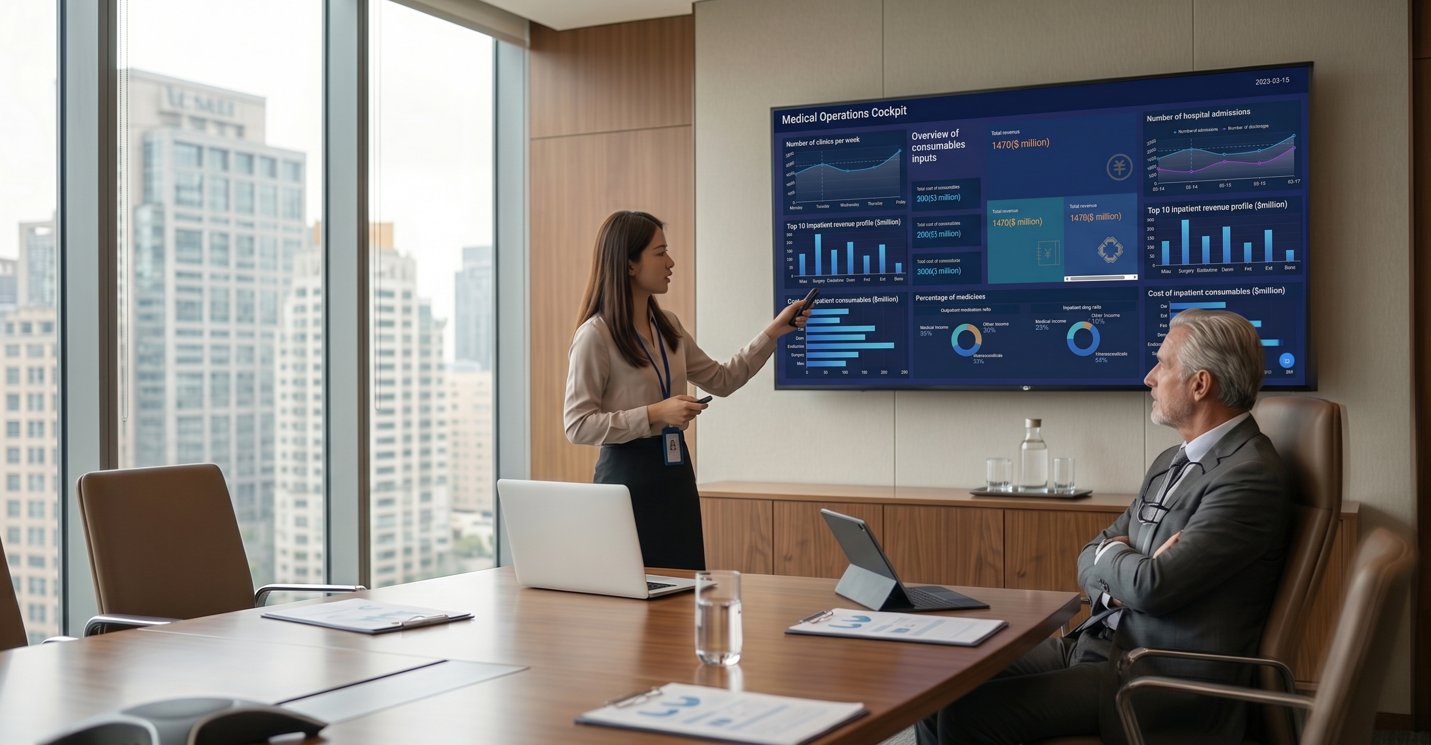 FineReport dashboard reporting workflow